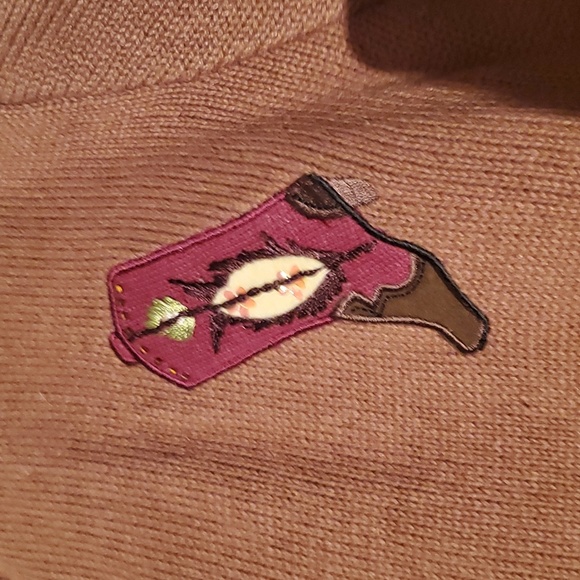 Like new! Vintage Storybook Knits great boots tunic sweater - Picture 3 of 13